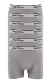biçomi 6 adet Feelline Gri Pamuklu Doğal Likralı Erkek Boxer thumbnail 1