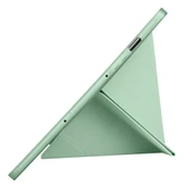 Galaxy Tab S10 FE Kılıf Zore Tri Folding Kalem Bölmeli Standlı Kılıf - 11