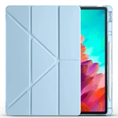 Lenovo Idea Tab Pro 12.7 TB-373FU Kılıf Zore Tri Folding Kalem Bölmeli Standlı Kılıf thumbnail 8