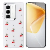 İnfinix Hot 50 Pro 4G Kılıf Airbag Tasarımlı Simli Şeffaf Zore Kutup Kapak - 1