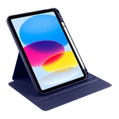 Apple iPad 11.Nesil 2025 Kılıf Zore Termik Kalem Bölmeli Dönebilen Standlı Kılıf thumbnail 4