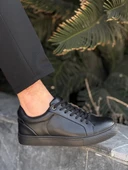 BİÇOMİ KB-BX1  Kuback Siyah Cilt Yüksek Siyah Taban Günlük Erkek Ayakkabı thumbnail 3