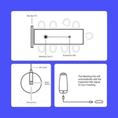 Owl Labs Meeting Owl 3 ve Meeting Owl 3 için Genişletme Mikrofonu - 5