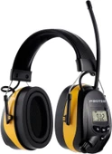 PROTEAR AM FM Dijital Ekranlı Radyo Kulaklıkları - Sarı - 1