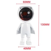 Astronot Gün Batımı Lamba thumbnail 1