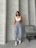 BİÇOMİ Jogger lastik paça pantolon thumbnail 3