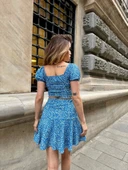 BİÇOMİ Baskılı etekli takım thumbnail 3