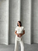 BİÇOMİ Bluz pantolon takım s255057 thumbnail 5