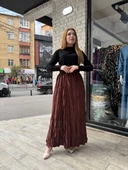 BİÇOMİ Kraş etek kahve thumbnail 2