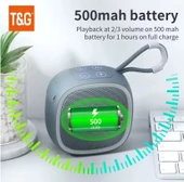 T&G Ses Bombası Hoparlör Bluetooth Usb-Sd-Fm Destekli Kablosuz Taşınabilir Wireless 5w - 8