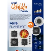 Ferre FryArt Artline Steam QEP64CS - SC405-WFA - D063-SA 9 Prog. Dijital Turbo Ank. Set - Siyah - 6