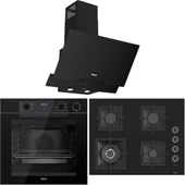 Ferre FryArt Artline Steam QEP64CS - SC405-WFA - D063-SA 9 Prog. Dijital Turbo Ank. Set - Siyah - 1