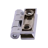 Metal 2 ADET 60x60 mm Gümüş Yaprak Menteşe Kapi Pencere Dolap Mobilya Kapak Menteşe Bağlantı thumbnail 8