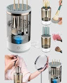 USB Şarjlı Kompakt Makyaj Fırçası Temizleme Makinesi - 1