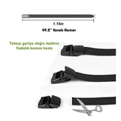 Outdoor Stretch Kemer 115 Cm Siyah thumbnail 4