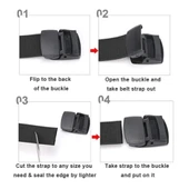 Outdoor Stretch Kemer 4 Cm 135 Cm Haki thumbnail 6