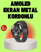 SW80 Akıllı Saat 1.93″ Ultra HD Ekran 700 mAh Batarya 3 Kordon thumbnail 1