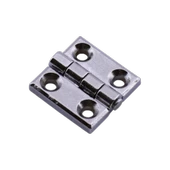 Yaprak Menteşe Metal 2 ADET 30x30 mm Gümüş Krom  Kapi Pencere Dolap Mobilya Kapak Menteşe Bağlantı thumbnail 8