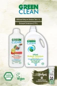 Green Clean Bulaşık Deterjanı 2.75 L ve Meyze Sebze Tem. 1000 ml, Rosie Hediye - 1