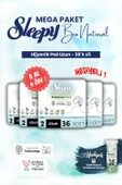 Sleepy Hijyenik ped 36'lı Uzun Mega Paket Bio 5 AL 4 ÖDE ve ROSIE makyaj pamuğu thumbnail 1