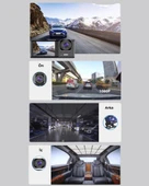 3 Kameralı Araç İçi Kayıt Cihazı  Suya ve Toza Dayanıklı Tasarım thumbnail 5