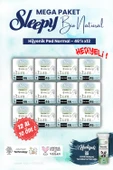 Sleepy 12 AL 10 ÖDE Mega Paket Bio Hijyenik ped 46'lı Normal ve ROSIE makyaj pamuğu thumbnail 1