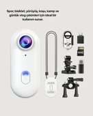 Şarj Edilebilir Uzun Ömürlü Mini Spor Kamera Full HD - 5