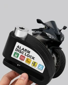 Motosiklet Scooter Bisiklet Tekerlek Disk Kilidi Alarmlı Güvenlik thumbnail 5