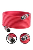 Midex MXL-15M-RD Kaliteli XLR TO XLR 15 mt. Mikrofon Kablosu - 1
