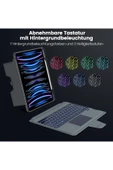 Cisteen Nillkin Klavyelikılıf iPadAir13inç(2024)6/5/4/3 nesil kamerakoruma,çıkarılabilir klavye,aydınlatmalı thumbnail 3