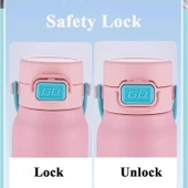 Dodge Çelik Termos Matara 580Ml Siyah - 10