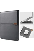 Cisteen Nillkin15.6inç MacBook KılıfStandlı MausePed Vegan Deri Apple uyumlu Samsung uyumlu Laptop Çantası thumbnail 1