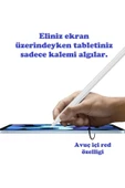 Cisteen İpad A16 Air 11.Nesil 12/10.Nesil Avuç İçi Red Palm Rejection Stylus Yazı Çizim TabletKalemi thumbnail 2