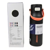 Dodge Çelik Termos Matara 580Ml Siyah - 5