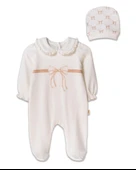 Bebek Tulum Şapka %100 Organik Pamuk , Bebek - Yenidoğan- csy8149 - 1