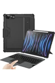 Cisteen Nillkin iPad Pro12.9Klavyeli Kılıf 6.Nesil,touchpad,KalemTutucu,KameraKoruma 5./4./3.Nesil ileUyumlu thumbnail 1