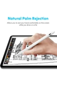 Cisteen iPad(2018-2025)Pro11M4-Air11M2-İp10/9/8/7/6-Air5/4/3-Mini6/5 için Avuç İçi Reddi Aktif Stylus Kalem thumbnail 4