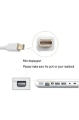 Macbook Uyumlu Mini Displayport Dönüştürücü Hdmı Çıkışlı thumbnail 3