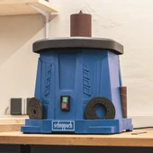 Scheppach OSM100 Salınımlı Silindirik Zımpara Makinesi - 2