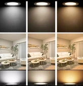 2 Adet CATA CT 5169 Led Spot 18W 6400K Beyaz Işık thumbnail 2