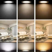 2 ADET CATA CT 5148  Led Spot 15W 6400K Beyaz Işık thumbnail 3