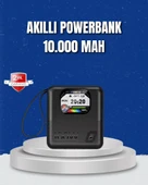 2025 Yeni Seri 10000 mAh Powerbank Bluetooth Bağlantılı Hızlı Şarj - 1