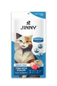 Jinny Creamy Treat Digestive Tuna İstiridye Etli Kedi Ödülü 5X15GR - 1
