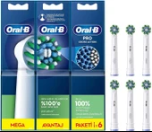 Oral-B Cross Action Şarjlı Diş Fırçası Yedek Başlığı 6 Adet - 1