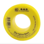 Fixonic B.H.D BHD00483 8m 12mm Sarı Gaz Teflon Bandı ( 10 adet) thumbnail 2