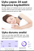 Akıllı Yüzük  Kalp Atışı, Uyku, Adım ve Kan Oksijen Takibi Sağlığınızı Parmak Ucunuzda Takip Edin - 3