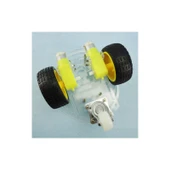 2WD Çift Kat Disk Mini Mobil Araç Kiti - Demonte - 4