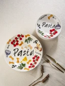 We all love PASTA 5 Parça Servis Seti- El Boyama thumbnail 1