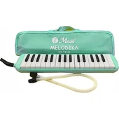 32 Tuşlu Melodika Bez Çantalı -Pastel Yeşil - 2