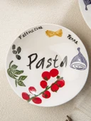 We all love PASTA 5 Parça Servis Seti- El Boyama thumbnail 4